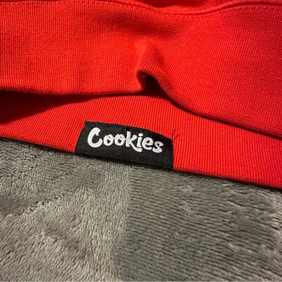 Cookies Fleece Hoodie Mens Medium - Picture 3 of 6
